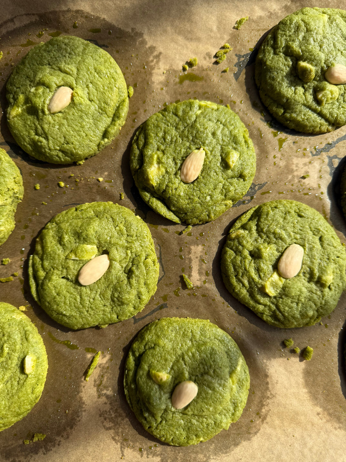 Mesés matcha kekszek